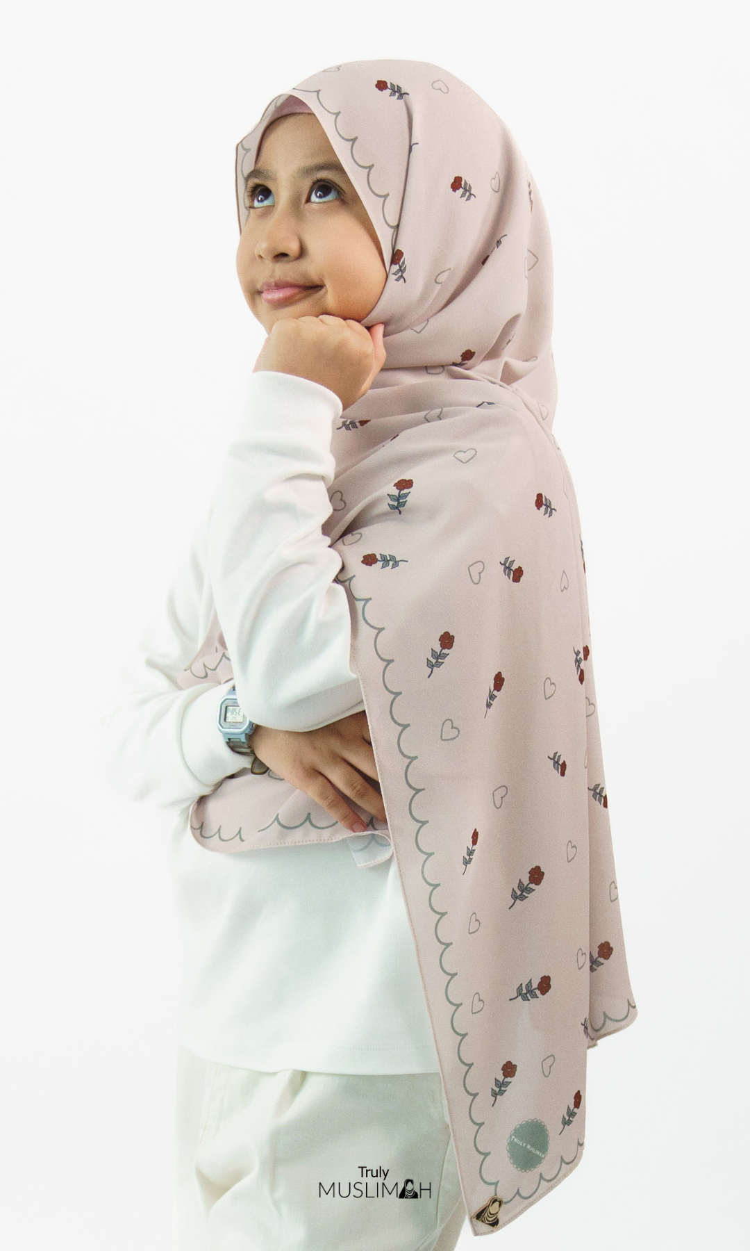 Flora Mom & Daughter | Printed Hijab