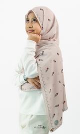 Flora Mom & Daughter | Printed Hijab