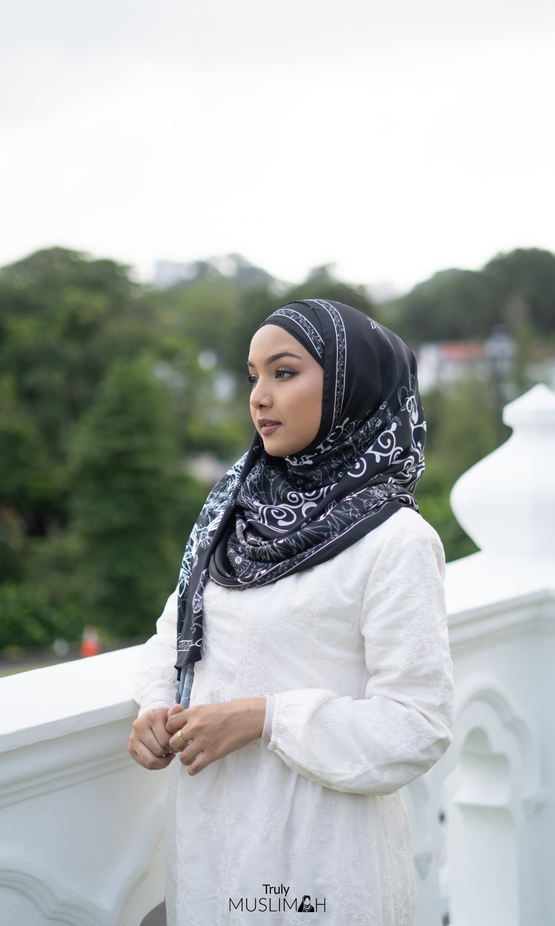 Timely Victorian | Printed Hijab