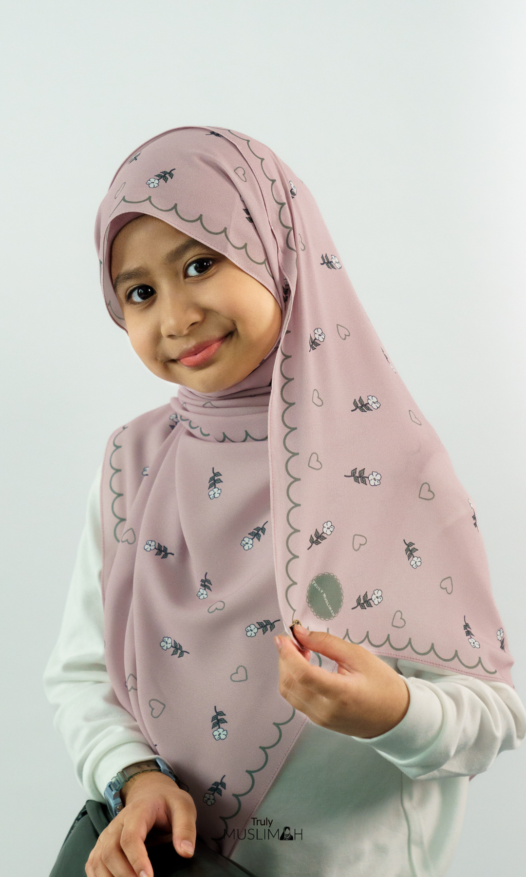Flora Mom & Daughter | Printed Hijab