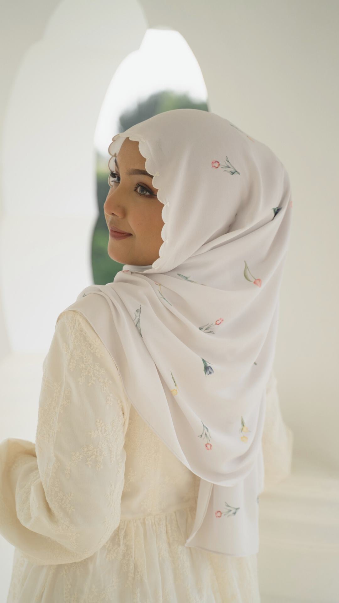 Tulipa | Hijab imprimé