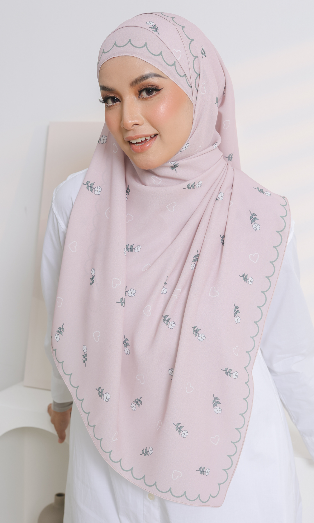 Flora Mom & Daughter | Printed Hijab