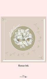 Gouache Flore | Hijab carré