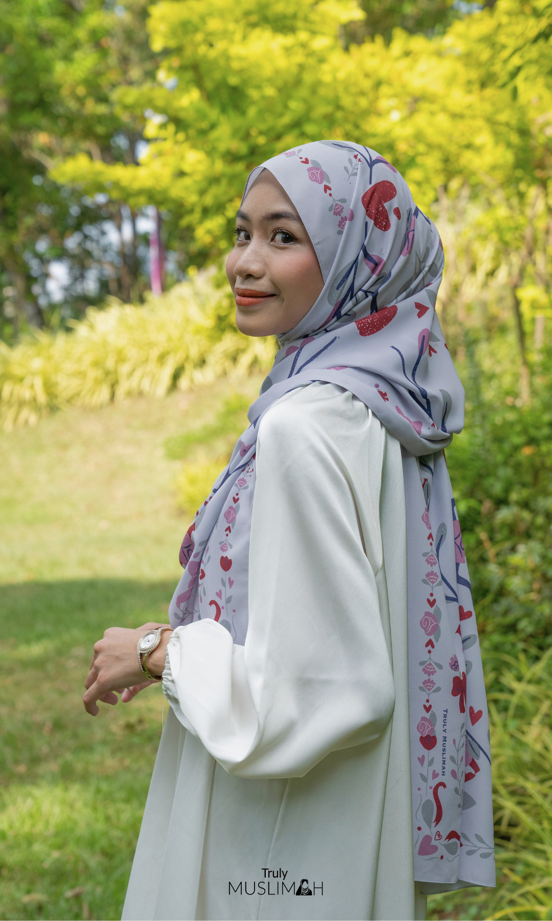 Lola's Secret Garden | Printed Hijab