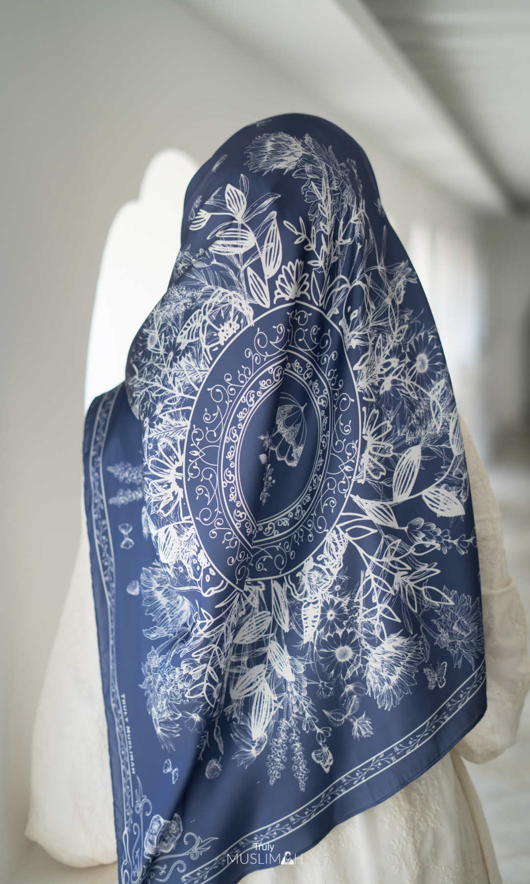 Hijab imprimé victorien d'actualité