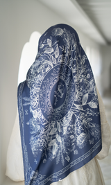 Hijab imprimé victorien d'actualité