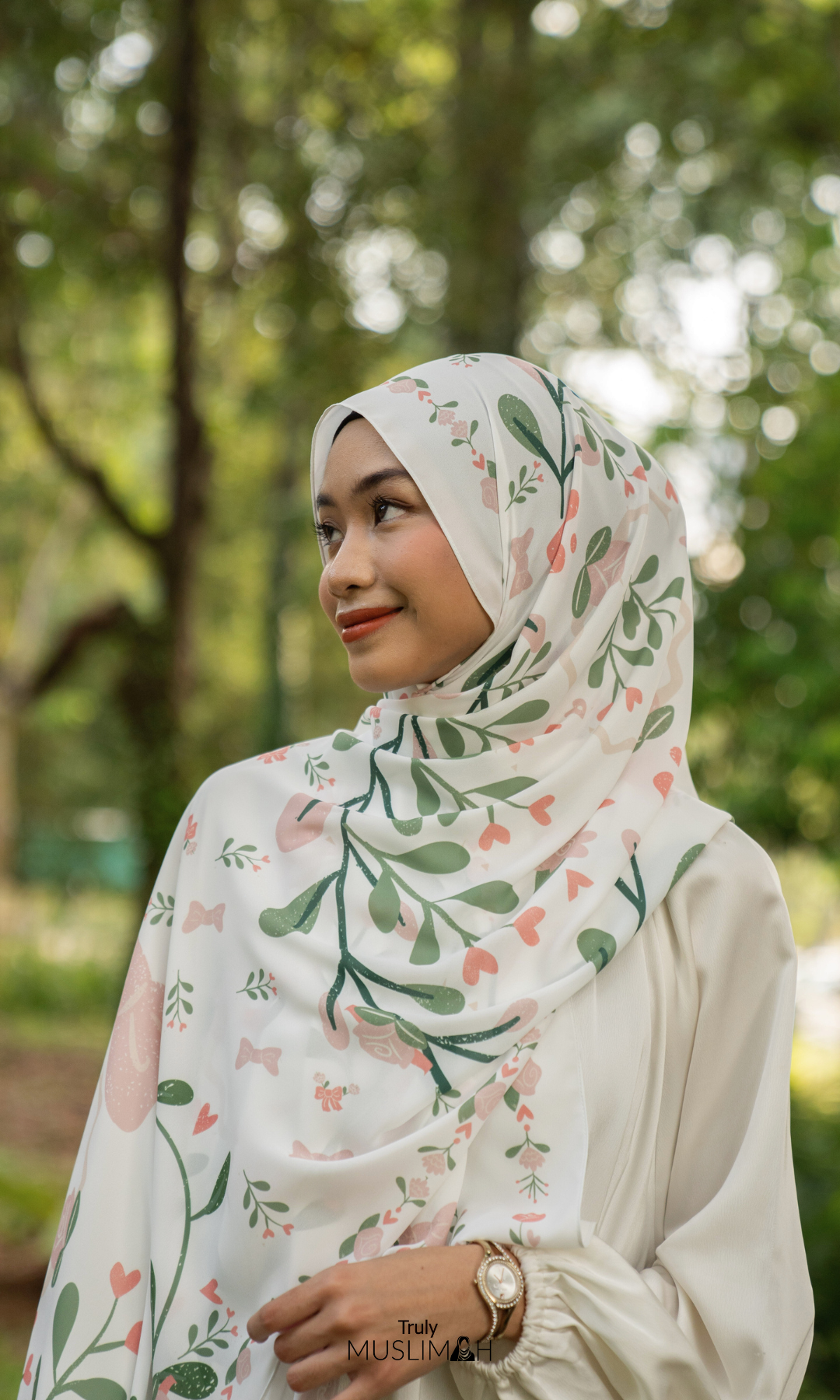 Lola's Secret Garden | Printed Hijab