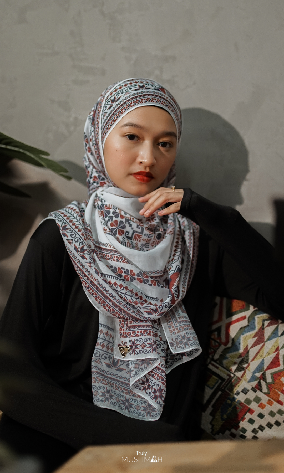 Tatreez Jamila | Printed Hijab