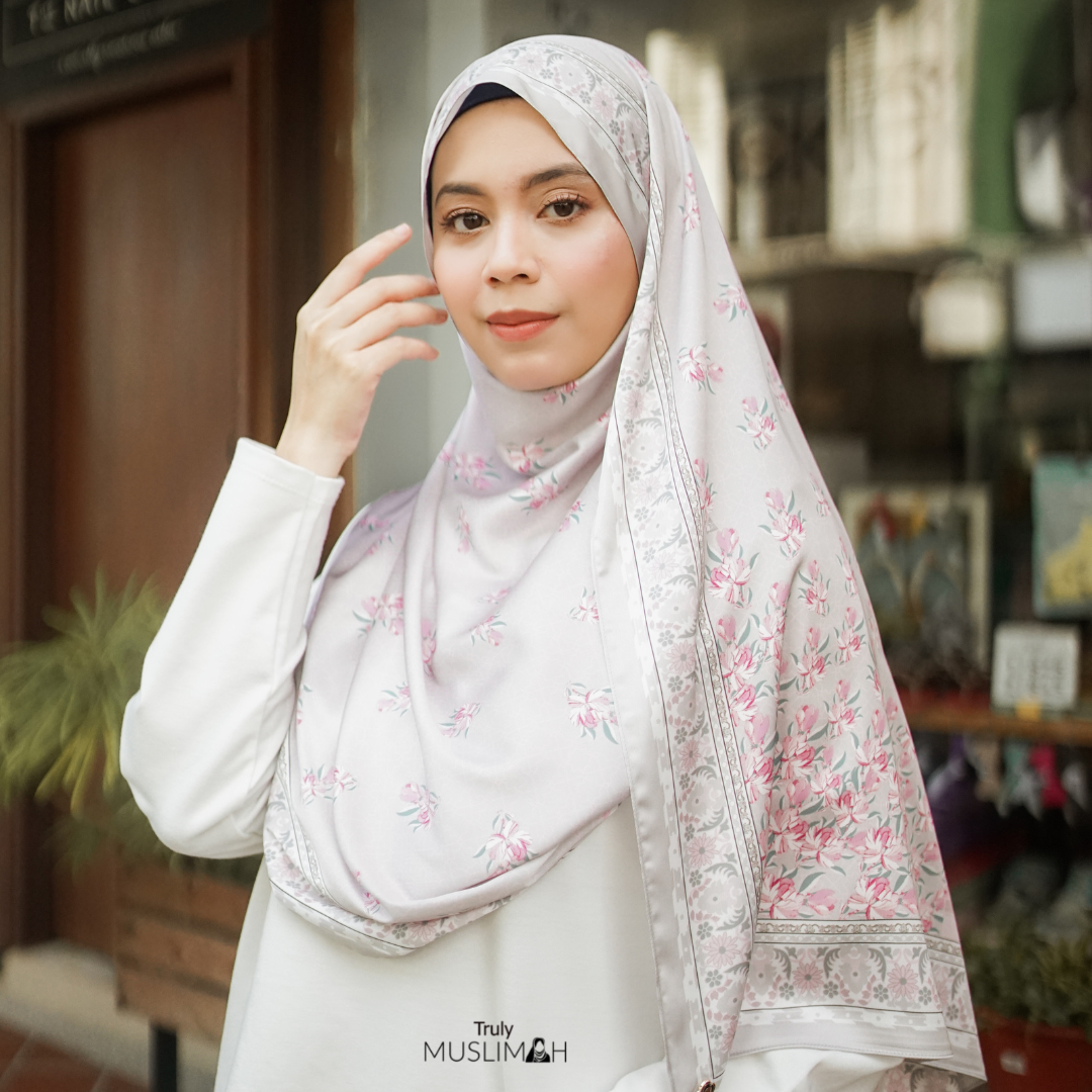 Série Rindu Rasul Médina | Hijab imprimé 