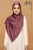 LONG SHAWL | CLARA MATTE SATIN WITH CRYSTAL